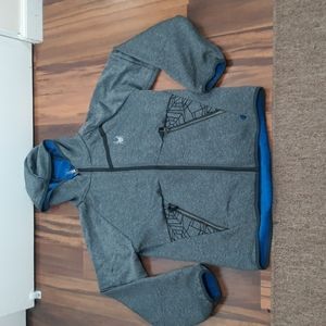 Spyder Gray and Blue Kids Jacket